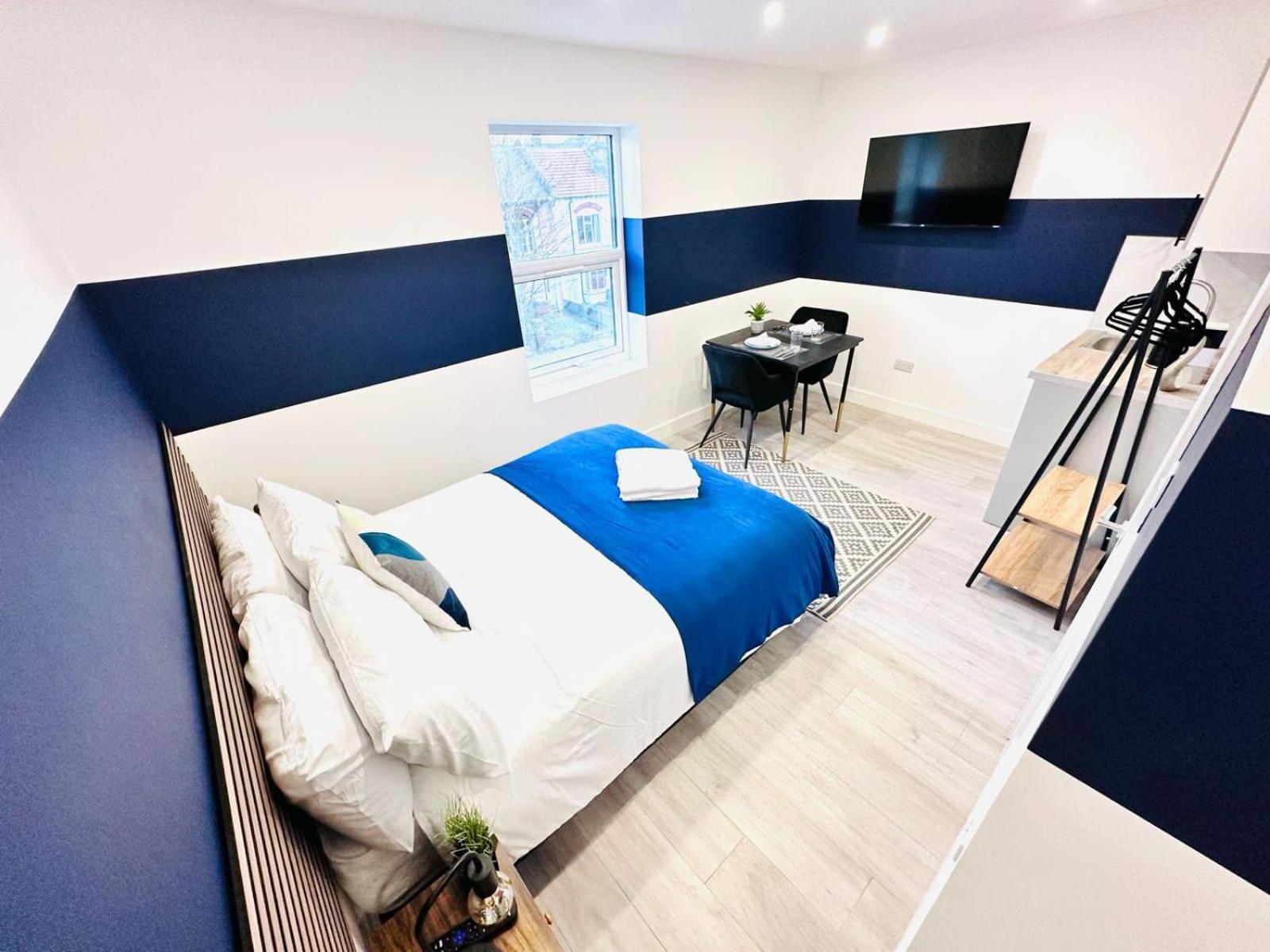London 58 Blue House City Center Studio, Top Spot Ngoại thất bức ảnh